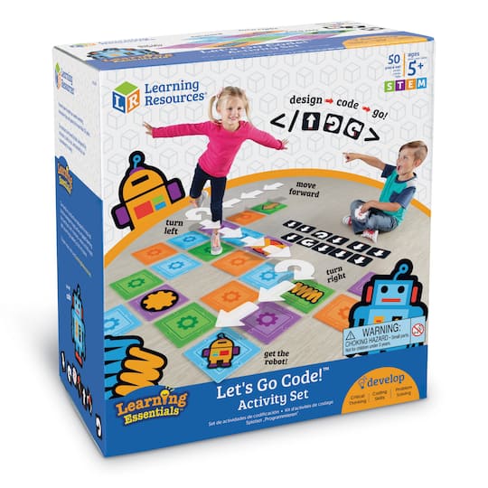Learning Resources Let's Go Code Activity Set | Michaels®